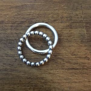 Pandora quietly spoken and cloud stacking rings